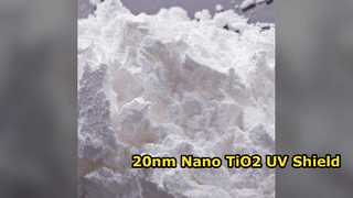 Bảo vệ tia cực tím Nano Titanium Dioxide 20nm