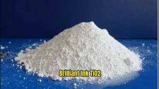 Rutile TiO2 cho độ mờ bóng mực