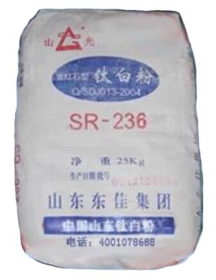 Quá trình sulfat Rutile SR-236 Titanium Dioxide Cao độ trắng Tio2 cho sơn công nghiệp