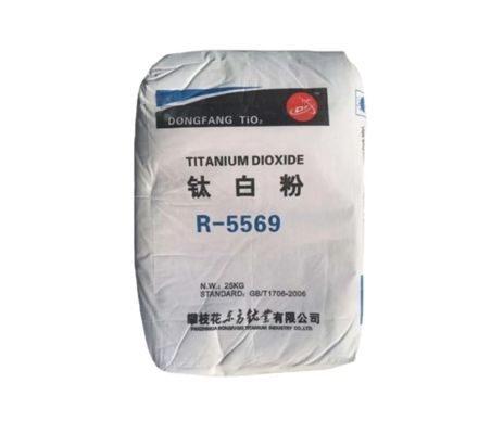 Titanium Dioxide TiO2 Pigment Trắng Quy trình Sunfat 6 ≤30μm Khả năng phân tán trong dầu