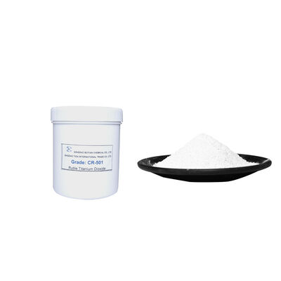 Bột màu trắng Titanium Dioxide quy trình Chloride với kích thước hạt 0.2-0.3um cho sơn bột