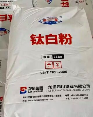 Bột TiO2 Ti-oxit Titanium Rutile chất lượng cao với hàm lượng TiO2 96,0% và các chất khác.
