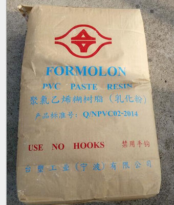 Formosa PR-440 PVC Paste Resin Emulsion Grade với K-Value 74 trọng lượng phân tử trung bình và độ minh bạch tuyệt vời