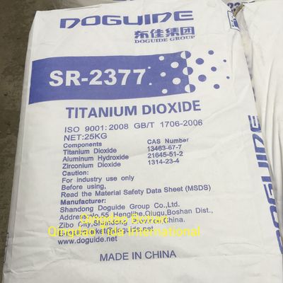 Quá trình Tio2 Sulphate Titanium Dioxide SR-2377 cho mực Cas 13463-67-7