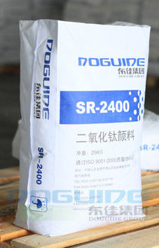 SR-2400 Doguide Rutile Titanium Dioxide Sulphate Process CAS 13463-67-7