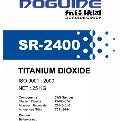 SR-2400 Doguide Rutile Titanium Dioxide Sulphate Process CAS 13463-67-7