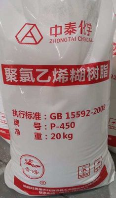 Bột màu nhựa PVC chất lượng cao Zhongtai Bột nhựa PVC P450