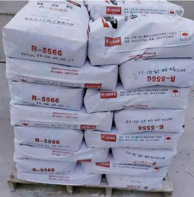 Bột màu Titan Dioxide Rutile R-5566 với hàm lượng TiO2 94,4%, hàm lượng Rutile 99,3% và độ bền màu 1977