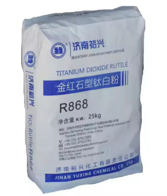 Quá trình sulfate Jinan Yuxing Titanium Dioxide TiO2 R868 với khả năng giữ bóng tuyệt vời cho lớp phủ cuộn dây