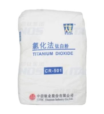 Độ trắng cao Rutile Titanium Dioxide TiO2 CR-501 Quá trình Chloride