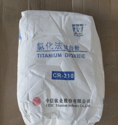 Bột trắng Rutile Titanium Dioxide Tio2 CR-210 Sức mạnh nhuộm cao