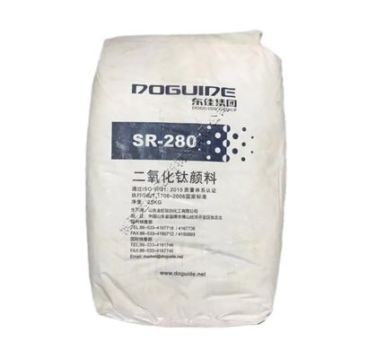 SR-280 Rutile Titanium Dioxide Sulphate Tiêu hóa Tiô2 với sự phân tán tuyệt vời