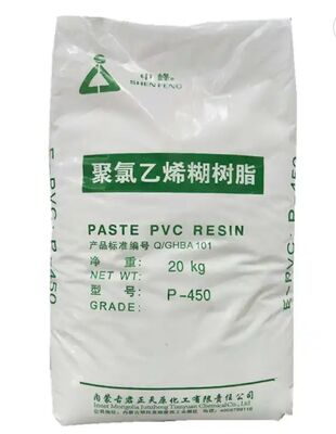 Formosa Emulsion Grade Paste PVC Resin P450 Với giá trị 65 K trung bình độ nhớt Brookfield và cấu trúc tế bào tuyệt vời