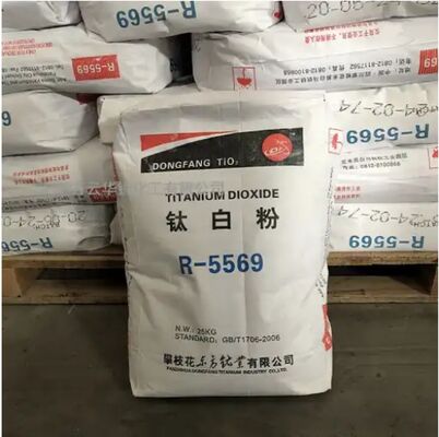 R-5569 Tiêu thiêu cao Rutile Tio2 Sulphate Titanium Dioxide cho mực với hấp thụ dầu thấp