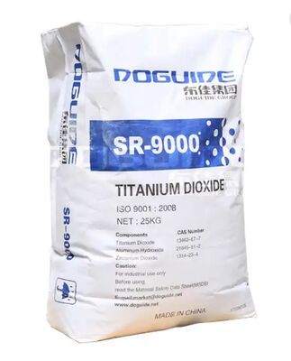 Dongjia SR-9000 Zr-Al phủ Rutile Titanium Dioxide Pigment với độ trắng cao và khả năng phân tán cao