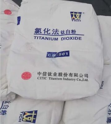 CR-501+ Quá trình Chloride Rutile Titanium Dioxide với 99,9% Rutile và 92,5% TiO2