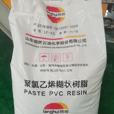 LF-71G Dán nhựa PVC có độ trùng hợp cao 1700±100, VCM dư lượng thấp ≤5μg/g và Tỷ lệ lọt lưới cao 49μm ≥99%