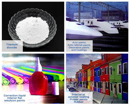 Quy trình CR-300 Clorua Titanium Dioxide Rutile 13463-67-7 cho giấy