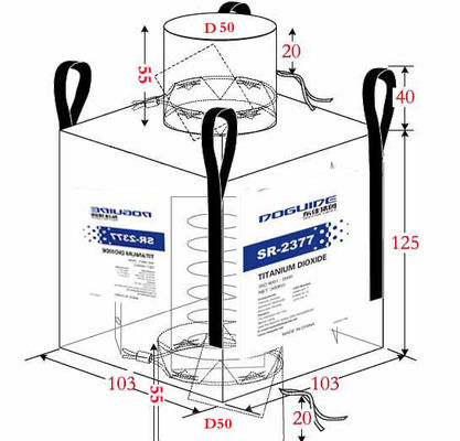DOGUIDE GROUP SR-2377 Rutile Titanium Dioxide với lớp phủ vô cơ Zr-Al cho khả năng phân tán nước tuyệt vời và độ trắng bột khô ≥ 97,0