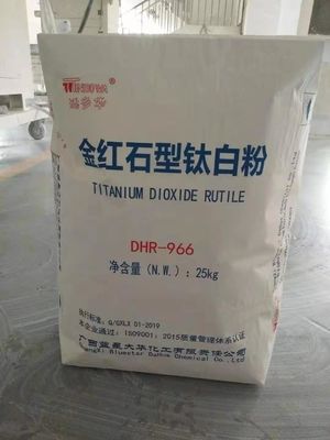 Quy trình Tindowa DHR-966 Rutile Titanium Dioxide Sulphate CAS 13463-67-7