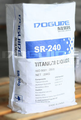 Quy trình sulfat Titanium Dioxide Rutile Lớp CAS No 13463-67-7 Doguide SR-240