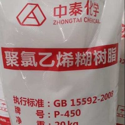 Nhựa nhũ tương PVC bột trắng P450 K65 EPVC cho da nhân tạo