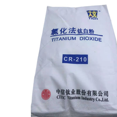 Quy trình Rutile Clorua Tio2 Bột màu trắng CR-210 Cas No 13463-67-7
