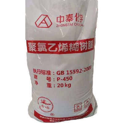Zhongtai P-450 Nhũ tương Dán nhựa PVC CAS No 9002-86-2