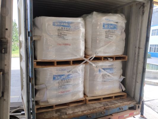 Quá trình Tio2 Sulphate Titanium Dioxide SR-2377 cho mực Cas 13463-67-7