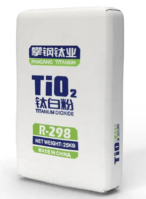 Sắc tố Titanium Dioxide cấp Rutile Pangang R-298 có độ tinh khiết TiO₂ cao, độ phân tán tuyệt vời và hàm lượng dễ bay hơi thấp