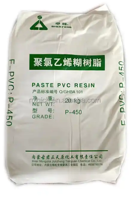 Junzheng P-450 nhựa PVC loại paste với K-value 65 hàm lượng dễ bay hơi thấp và độ nhớt paste có thể kiểm soát được