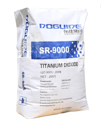 SR-9000 Zirconium-Aluminum phủ Rutile Titanium Dioxide Pigment với độ bền nhuộm cao và hiệu suất phân tán xuất sắc