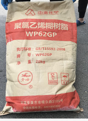 Zhongtai WP62GP nhựa PVC loại paste với mức độ phân phân thấp, tạp chất thấp và ổn định phân tán tốt